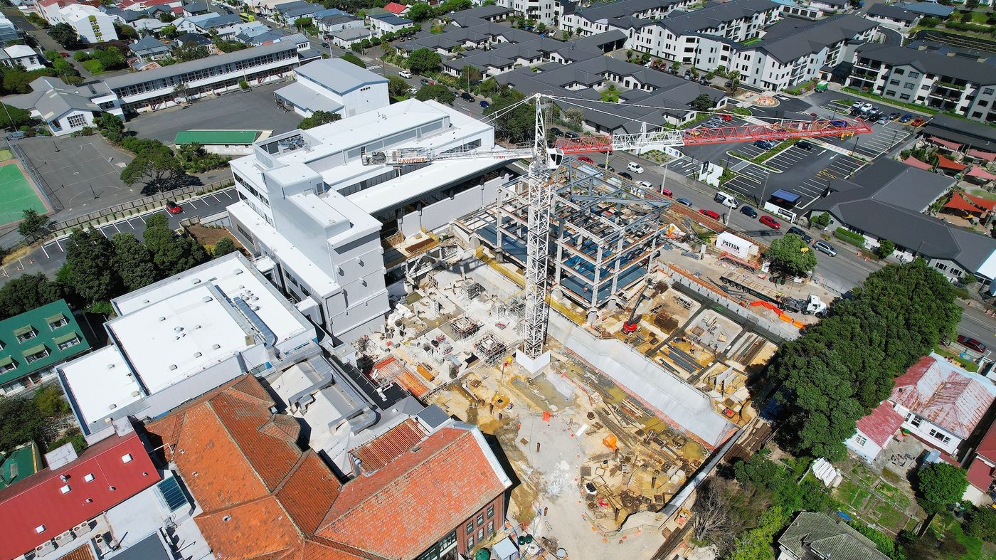 Wakefield Hospital Redevelopment Stage 2 — five-storey acute-care expansion